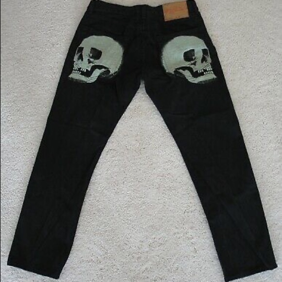 Ed hardy skull jeans Clearance